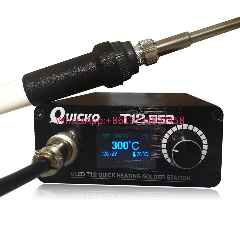 T12 Soldering Station Oled - Hızlı Isınan T12-952 Lehimleme İstasyonu, Elektronik