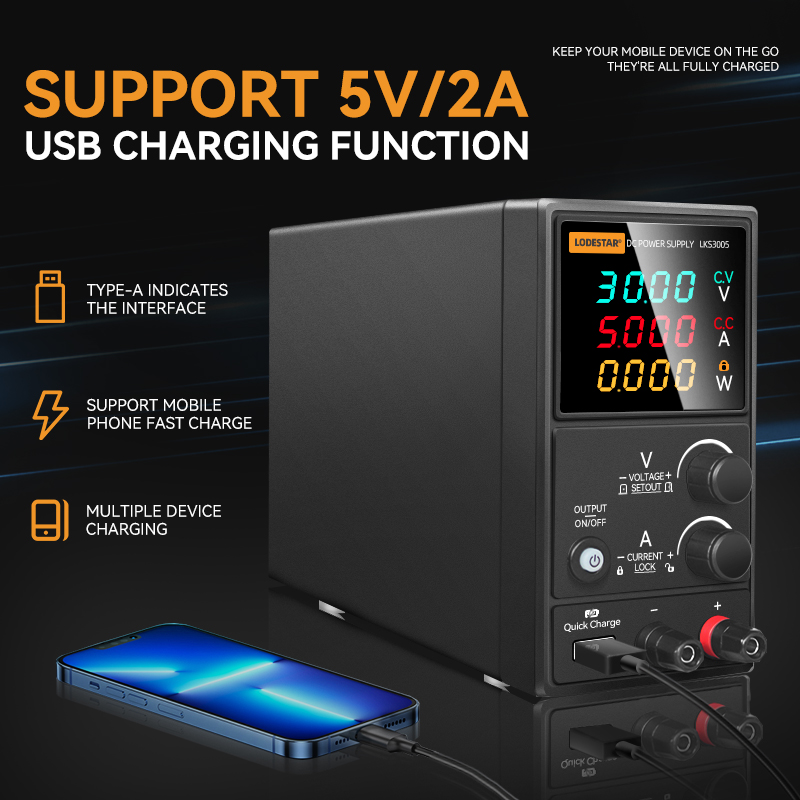 LODESTAR 30V 5A/10A DC Regülel - High Precision Dc Power Supply 30V 10A incelemesi ve fiyatı