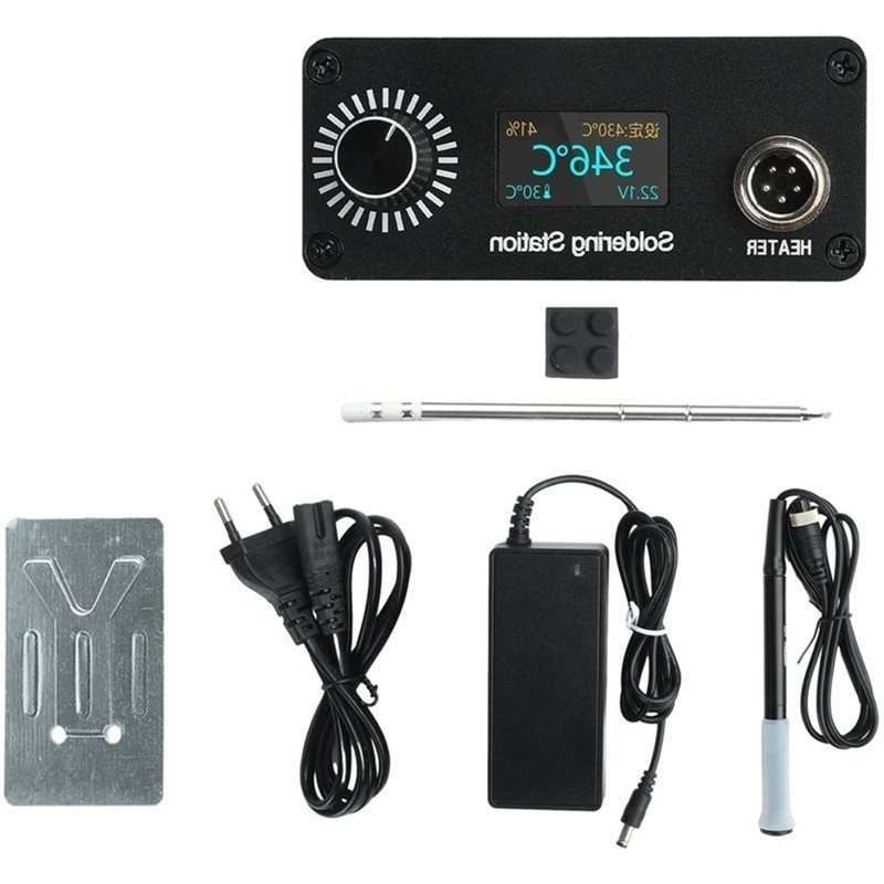 B03C-T12 Dijital Lehimleme İst - T12 Soldering Station Oled incelemesi ve fiyatı